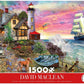 Ceaco - David Maclean - Crashing Waves - 1500 Piece Jigsaw Puzzle - Colorful Puzzle for Adults - Precision-Cut Pieces, Beautiful Artwork, and Hours