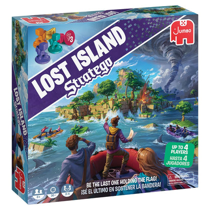 Stratego Lost Island, Fun Multiplayer Family Strategy Game, 2-4 Players, Aged 8 Years Plus
