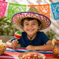 Fun Express Child's Sombrero Hat for Cinco de Mayo (12 per set)