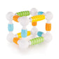 Guidecraft Grippies Builders - 20 Piece Set, Tactile STEM Soft Grip Magnetic Building Toy for Toddlers