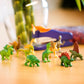 Safari Ltd. Dinos TOOB - Includes 12 Hand-Painted Mini Figurines - T-Rex, Triceratops, Velociraptor, Stegosaurus, Ankylosaurus & More - Dinosaur Toy