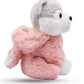 BABOLI Cuddly Husky Stuffed Animals Soft Toys with Adorable Bunny-Style Clothes Super Cute Husky Dog Plush Animal for Easter Basket or Thoughtful