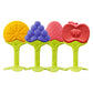 Innobaby Original Teethin Smart EZ Grip Fruit Teether and Sensory Toy for Babies and Toddlers in Citrus. BPA Free Teether