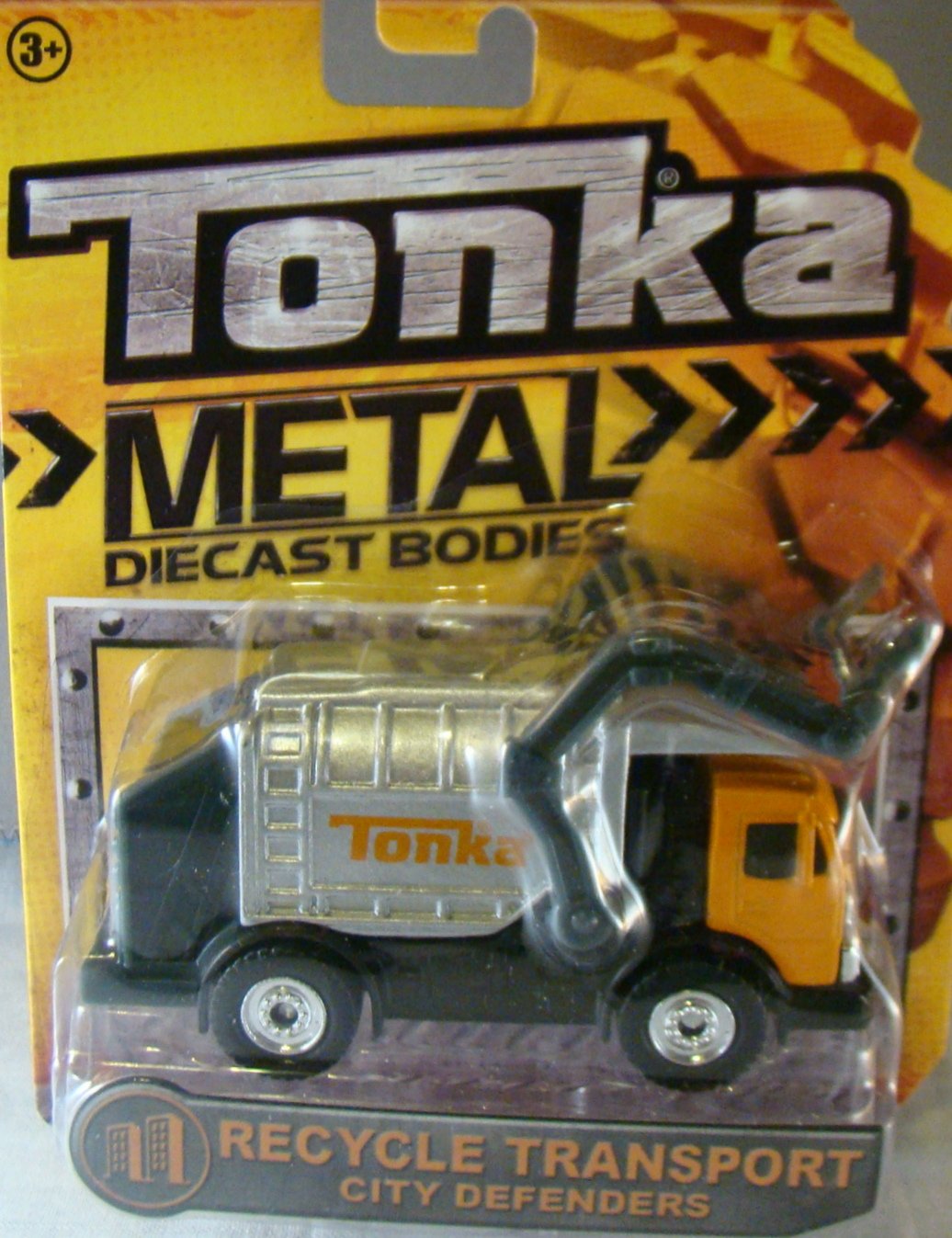 Tonka Metal Diecast Bodies - City Defenders RECYCLE TRANSPORT