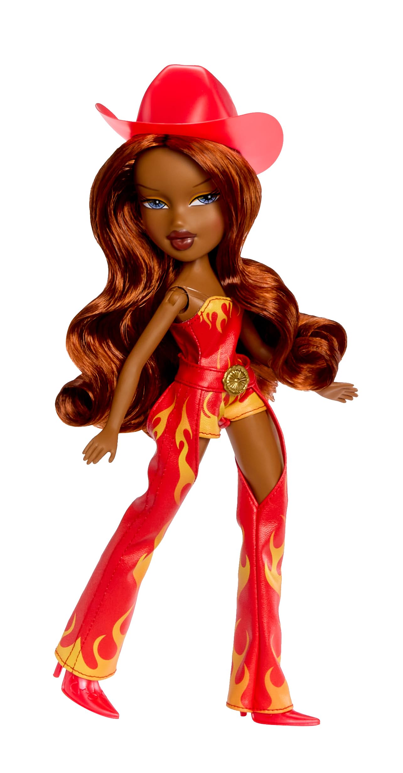 Bratz Sassy Stampede Sasha Fashion Doll with Accessories: Western, Cowgirl Style Clothes & Accessory Pieces