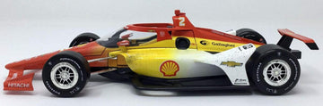 Greenlight 11258 Dallara Dirty Race Version 2024 NTT IndyCar Series - #2 Josef Newgarden/Team Penske, Shell Oil / 2024 500 Champion 1:18 Scale Diecast