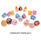 Hyojo Market Cookie Sandwich Series, Blind Box Collectible Plush, Limited Edition Toy Gift, 3 to Collect, Chocolate, Strawberry, and Vanilla