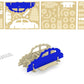VW Beetle QUAY Woodcraft Construction Kit