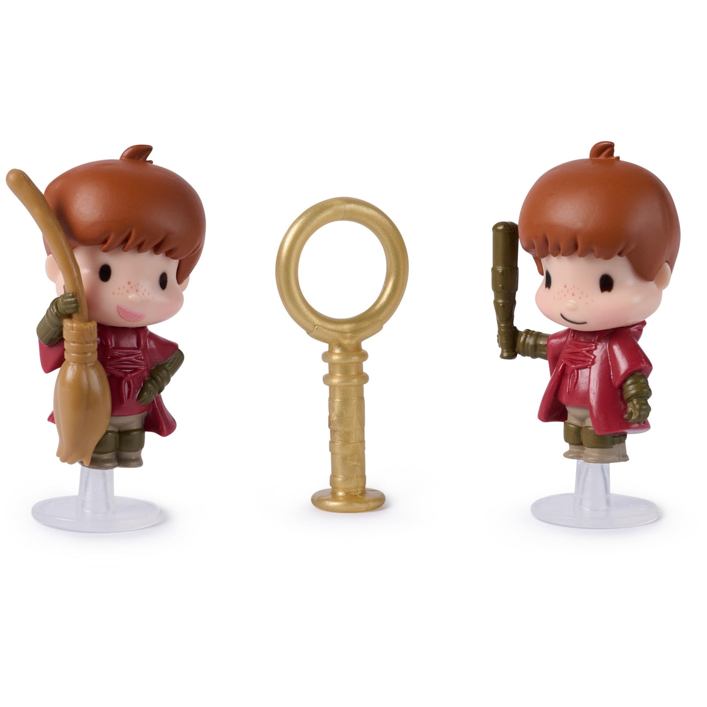 Harry Potter Micro Magical Moments, Quidditch Surprise Set with 2 Figures (approx. 3.8 cm Tall) and Accessories, Toy for Children from 6 Years, Fan