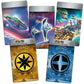 WISE WIZARD GAMES, Star Realms Divider Bundle: Rise of Empire Dividers, Infinite Replay Kit Dividers, and High Alert Dividers