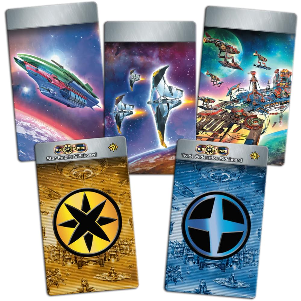 WISE WIZARD GAMES, Star Realms Divider Bundle: Rise of Empire Dividers, Infinite Replay Kit Dividers, and High Alert Dividers