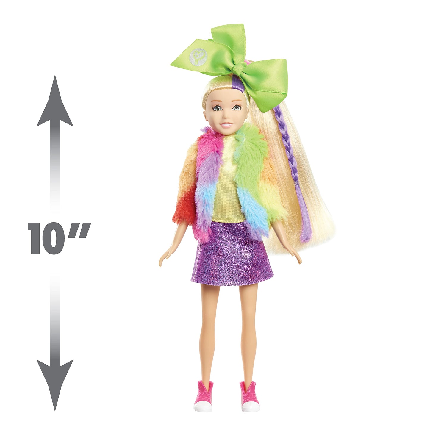 JoJo Siwa Fashion Doll, TV host, 10-inch doll, Kids Toys for Ages 3 Up by Just Play