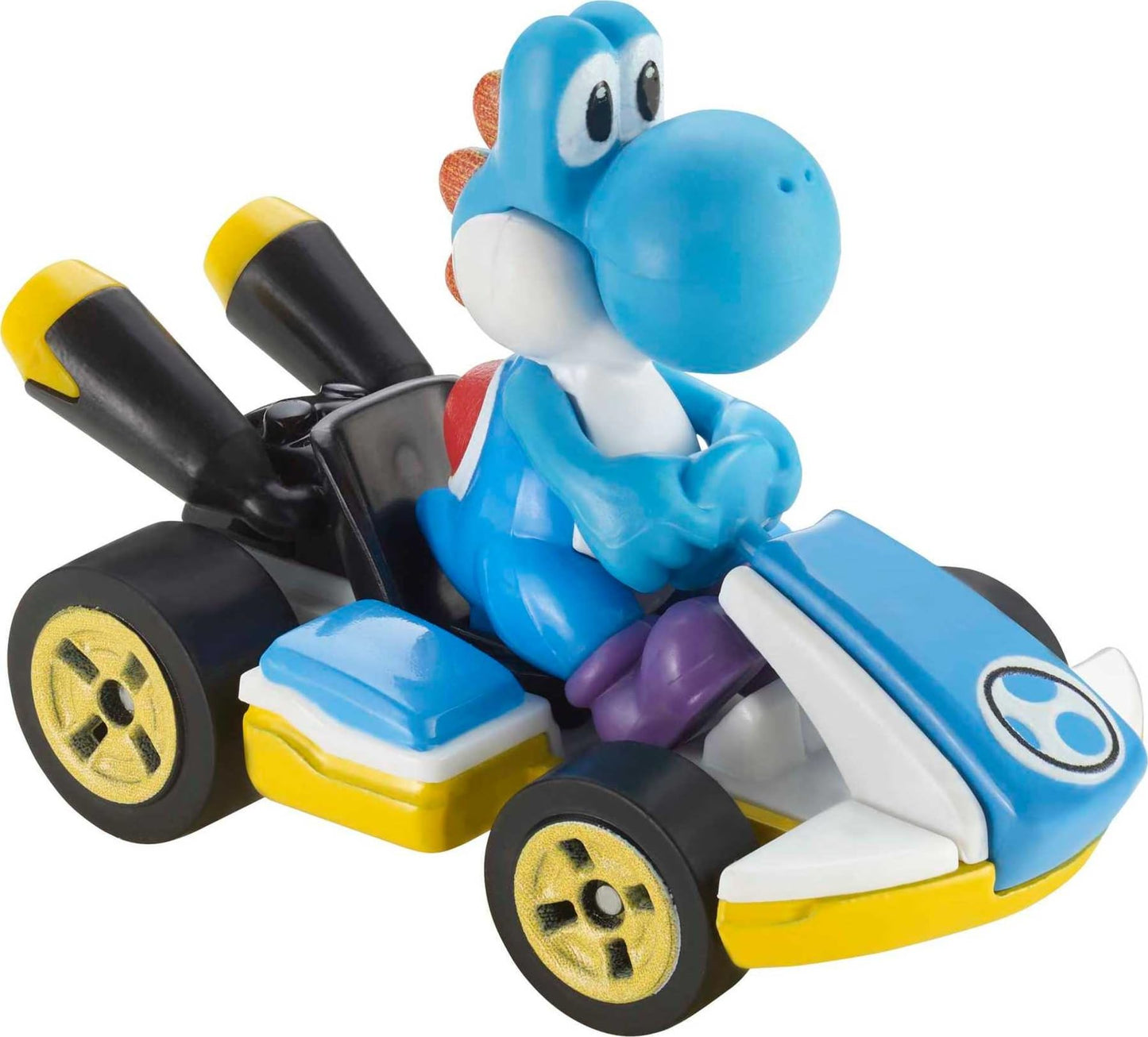 Hot Wheels Mario Kart Vehicle 4-Pack, Set of 4 Fan-Favorite Characters Includes 1 Exclusive Model, Collectible Gift for Kids & Fans Ages 3 Years Old