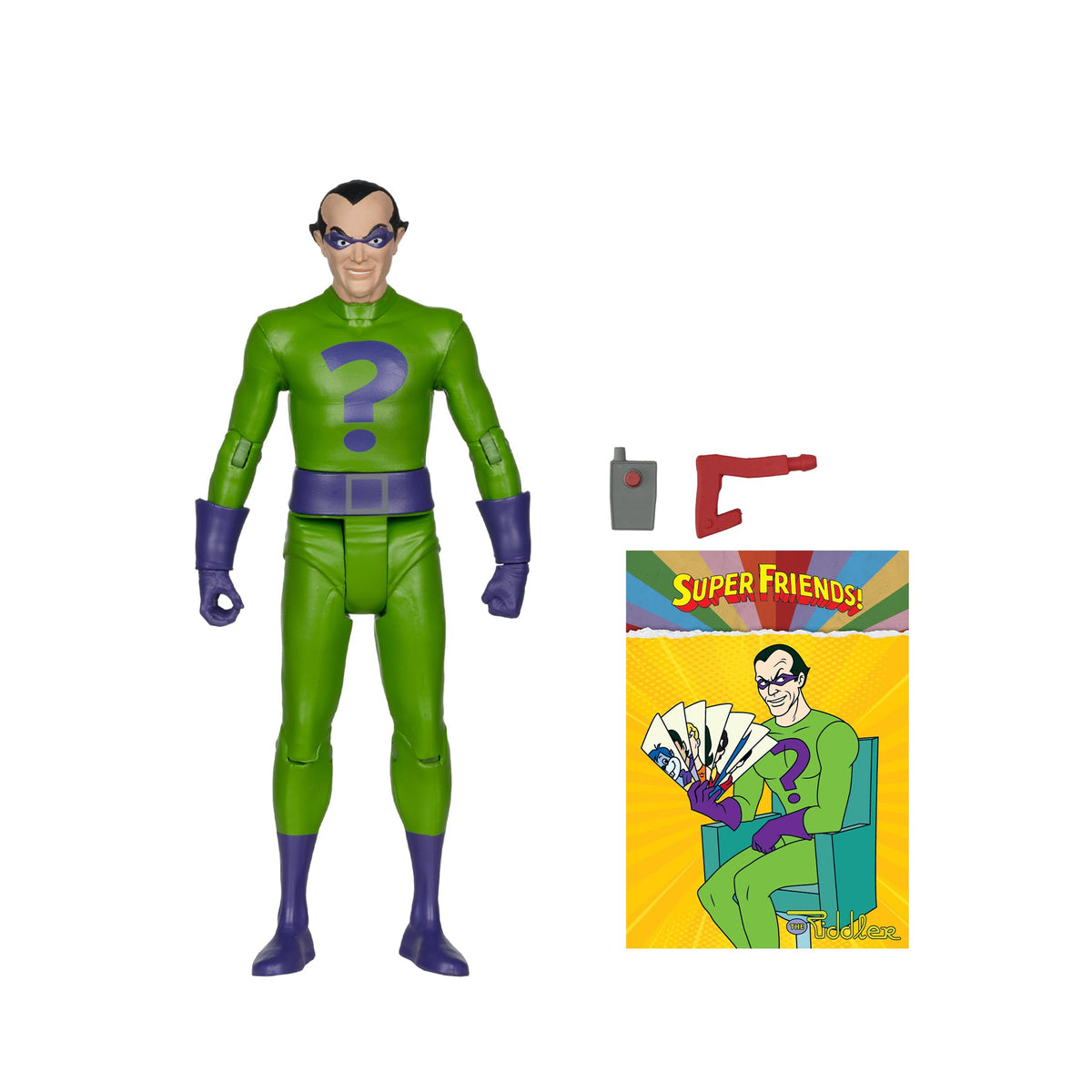 DC Retro Super Friends 6" Figure Wave 1 Excl. - The Riddler Red Platinum