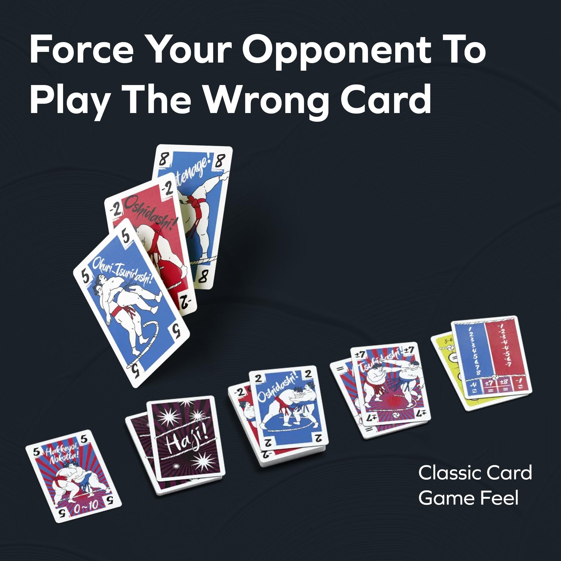 Allplay Slambo Card Game for Adults and Families - Hand Management Game of Keeping Balance - Play Your Cards Right and Don't Get Slammed - 5 Min 2-4