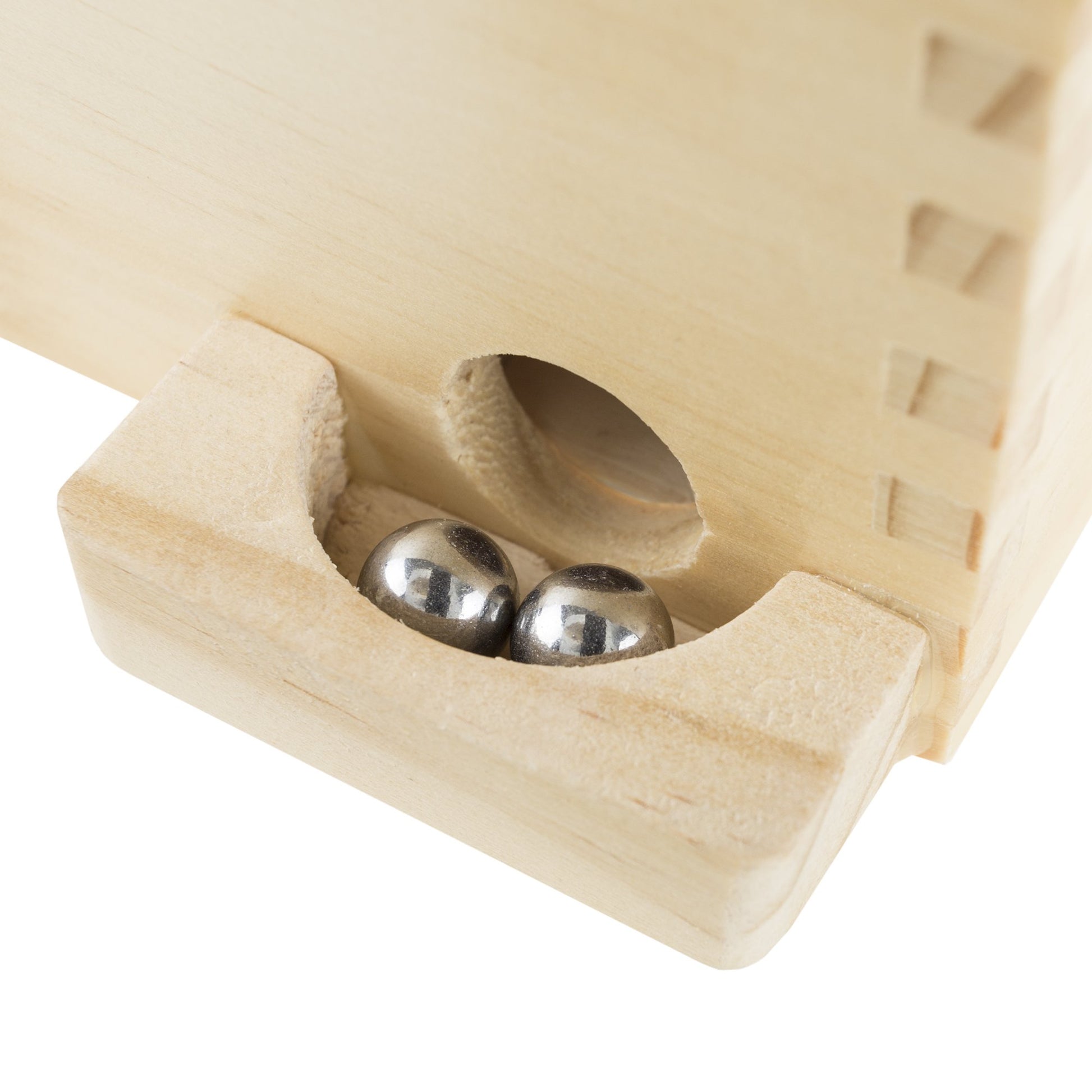 Hey Play Labyrinth Game, Natural, 11” x 9.25” x 2.75”