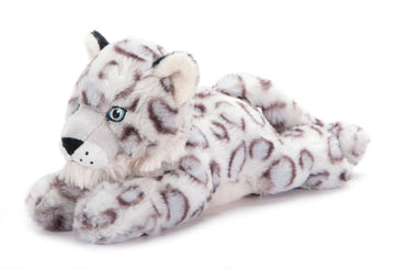 The Petting Zoo Snow Leopard Stuffed Animal Plushie, Gifts for Kids, Earth Keeperz Wildlife Animals, Zoologee Snow Leopard Plush Toy, 10 inches