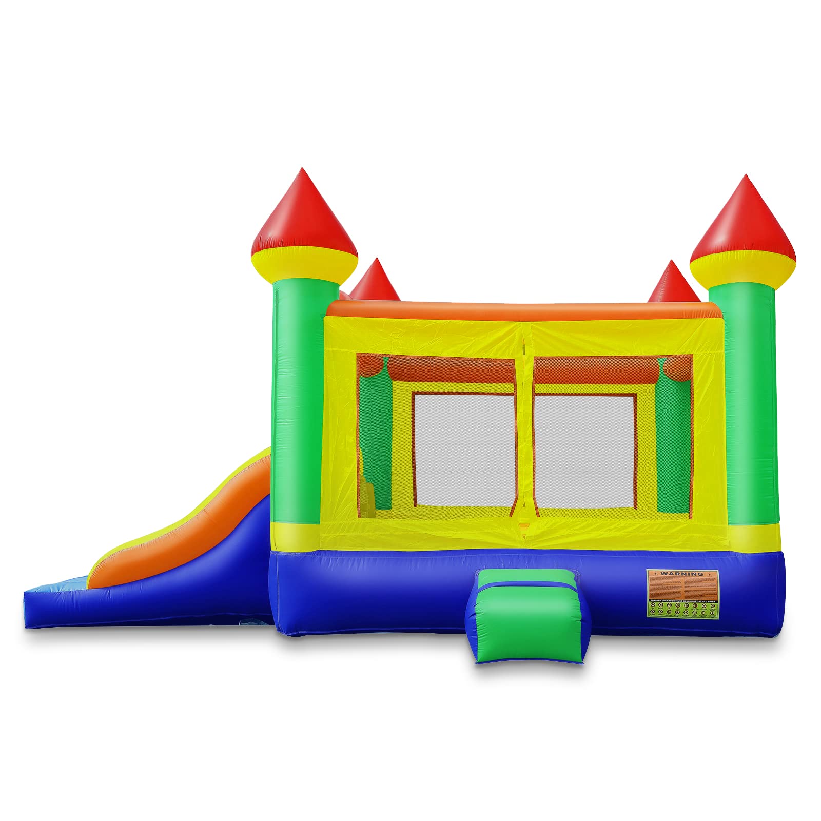 Cloud 9 Commercial Grade Mega Party Bouncer Double Slide Castle Bounce House - 100% PVC 22' x 15' Bouncer - Inflatable Only