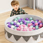 BalanceFrom Play Pit Balls Toy Set for Kids with Mesh Bag, Rainbow or Pastel Colors - Crush-Proof Plastic for Ball Pits, Playhouses, Bounce Houses