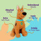 Kids Preferred Warner Bros. Scooby-Doo Cuteeze Extra Soft Plush Stuffed Animal Toy for Baby and Toddler Boys and Girls - 13 Inch Size