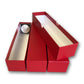 LOT OF 3 - SINGLE ROW 2x2 STORAGE BOXES For Coins in Plastic, Vinyl, Paper and Cardboard Flip Holders
