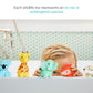 Munchkin Baby Bath Toy Squirts for Babies and Toddlers 9 Months and Up, Wild Animal Squirters, 8 Pack