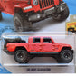 Hot Wheels 2020 Jeep Gladiator 157/250, Red, 1:64 Scale Die-Cast Toy Vehicle