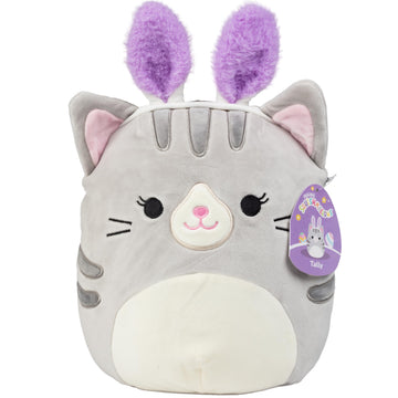 Squishmallows Original 10-Inch Tally the Easter Cat - Official Jazwares Plush - Collectible Soft & Squishy Kitty Stuffed Animal Toy - Add to Your