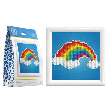 Ever Living Rainbow with Frame - 4.0" x 4.0"