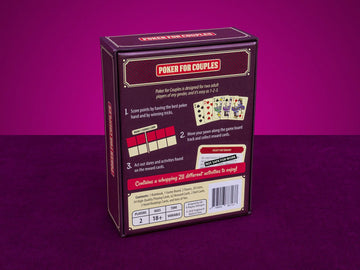 Poker for Couples - A Romantic and Daring Game for Couples - Over 200 Fun Dares and Intimate Questions for Date Night - Quick and Advanced Versions