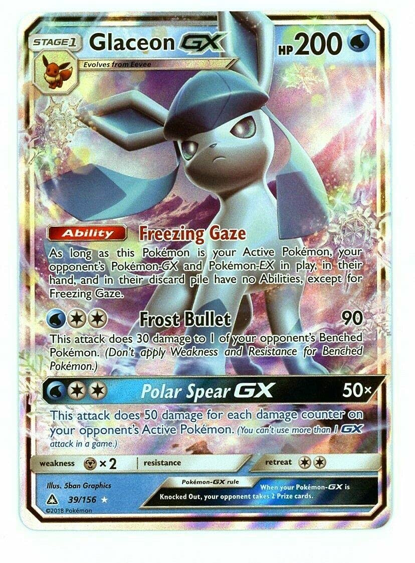 Glaceon GX - 39/156 - Ultra Rare