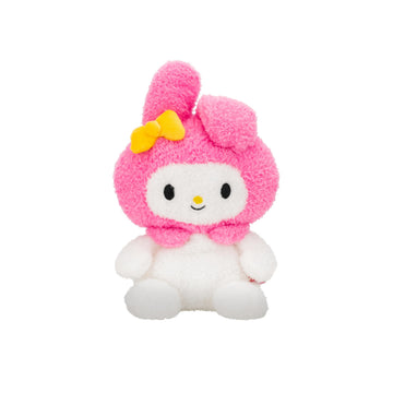 BumBumz 7.5-inch Hello Kitty and Friends Bumz Classic My Melody Plush - Collectible Sanrio Toy - from the Makers of Original Squishmallows - Ages 3+