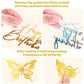 ZOYVUX Birthday Crown Cake Topper, Cake Decorations with Happy Birthday Cake Topper, Balls, Gold Butterflies, Corona Para Pastel for Women, Princess