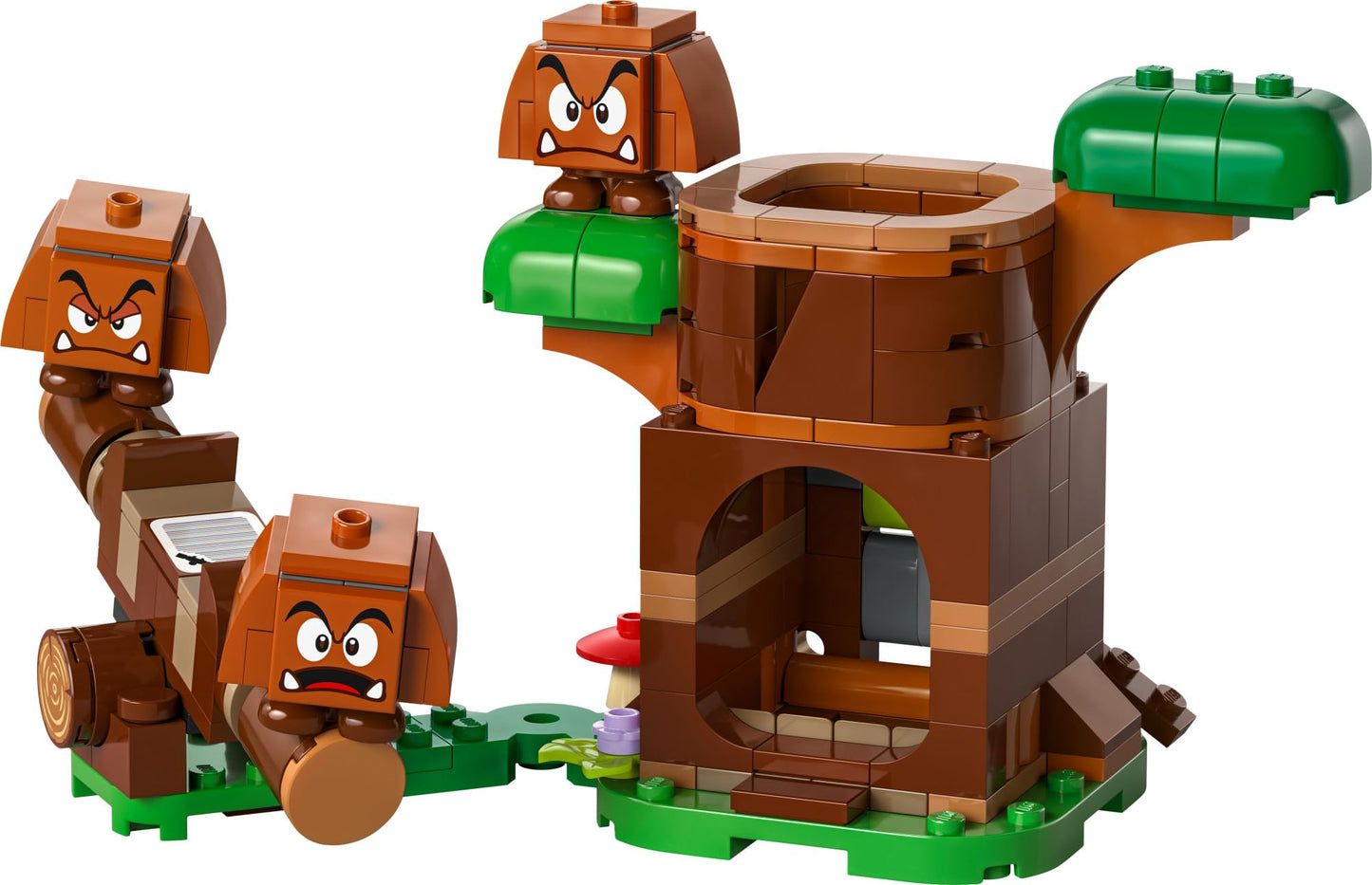 LEGO Super Mario Goombas’ Playground, Nintendo Collectibles for Kids, Buildable Seesaw, Super Mario Toy Playset, 3 Figures, Gift for Boys, Girls and