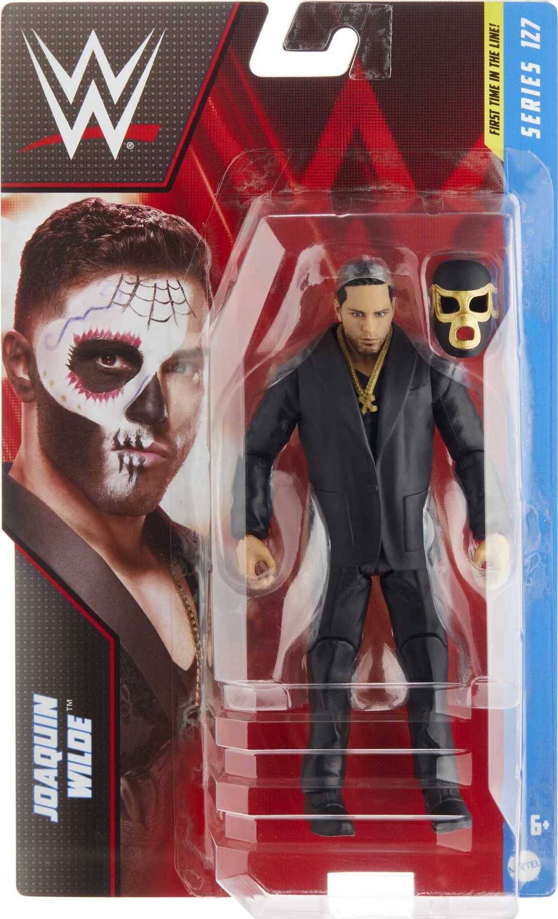 WWE Joaquin Wilde Action Figure, Posable 6-inch Collectible for Ages 6 Years Old & Up