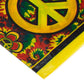 Forum Novelties Hippie Table Cover, Multicolor