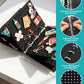 2Pcs Mini Enamel Pin Display Book for Collectors - Portable Pin Trading Book Organizer Case with Protective Pages, Compact Pin Holder Binder for