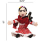 The Unemployed Philosophers Guild Frida Kahlo Doll - 12" Soft Stuffed Plush Little Thinker