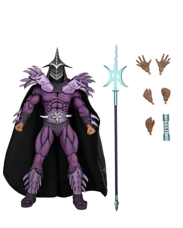 NECA - Teenage Mutant Ninja Turtles 2: Secret of the Ooze - 7” Scale Action Figure - 30th Ann Ultimate Shredder (European Homage)