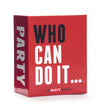 DSS Games Who Can Do It [Compete with Your Friends to Win These Challenges | Adult Party Game | Great for Game Night, Big Groups, Pregames | Gifts
