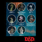 WizKids D&D Idols of The Realms: The Wild Beyond The Witchlight : 2D Set 2 - 20pc Dungeons & Dragons 2D Acrylic Miniatures - RPG