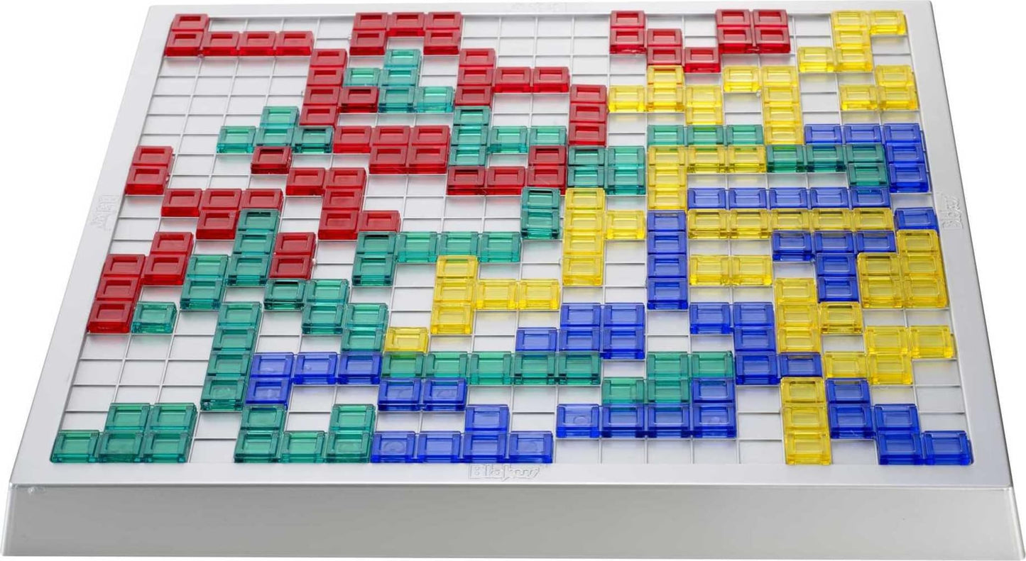 Mattel Games Blokus XL Board Games for Family Night, Brain Games for 2 to 4 Players, Oversized Board and Pieces (Amazon Exclusive)