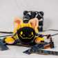 Boss Monsta Protobean V3 Plushie - Yellow | Soft & Squishy Collectible Plush Toy | Adorable Robot Bean Plush for Snuggles & Display