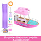 Barbie Boat with Pool and Slide, Dream Boat Playset Includes 20+ Pieces Like Dolphin and Accessories
