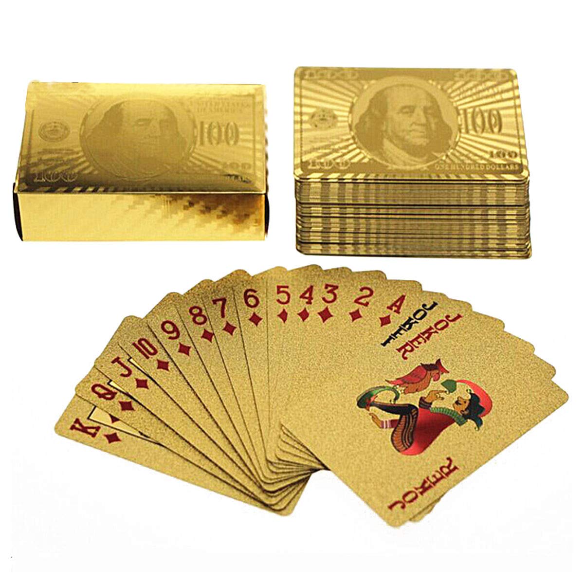 blinkee 24 Karat Gold Foil Playing Cards