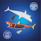 Discovery™ 4D Shark Anatomy Kit| Interactive Model Building Set with Display Stand| STEM Biology Science Kit| Fun Activity Puzzle| Ocean Sea Creature