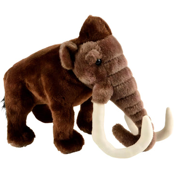 Rhode Island Novelty Prehistoric Wooly Mammoth, Soft Dinosaur Stuffed Animal for Kids, 10 Inch