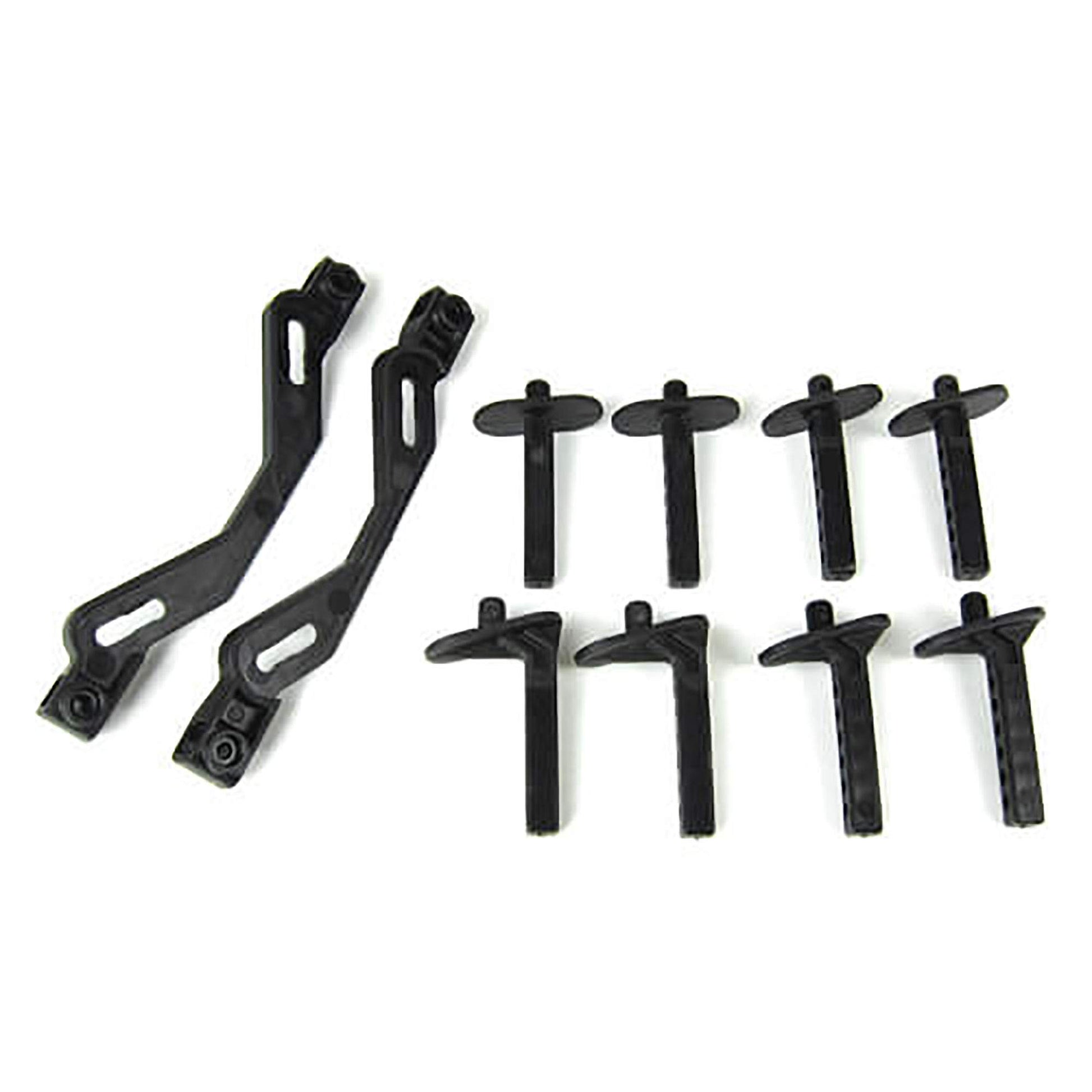 Tekno RC LLC Body Mount Set Front Rear SCT410 TKR5791 Elec Car/Truck Replacement Parts