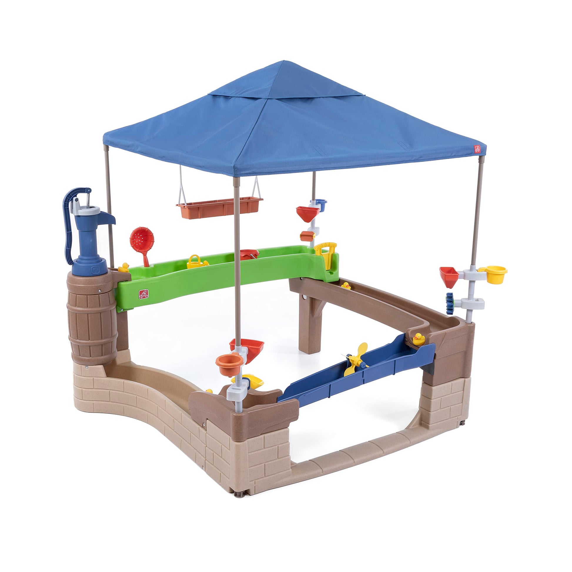 Step2 Pump & Splash Shady Oasis, Tan, Blue