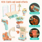 BananMelonBM Cat Dolls Doctor Pet Pretend Play Toys, Figures Playset Toy, Hospital and Ambulance Toy with Lights and Sound, Educational Toys, Gift